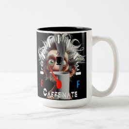 Caffeinated Well Två-Tonad Mugg