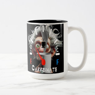 Caffeinated Well Två-Tonad Mugg