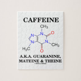 Caffeine alias Garine, Mateine och Theine Pussel
