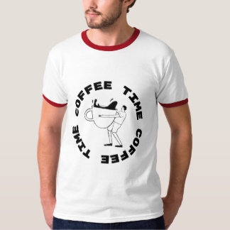 Caffeine Älskare Coffee T-Shirt