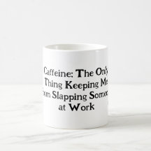 Caffeine-Fueled Sarcasm Coffee Mugg