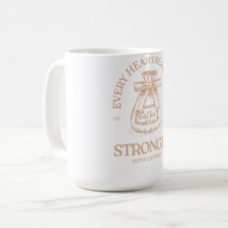 Caffeine Fuels Every Heartbeat Kaffemugg