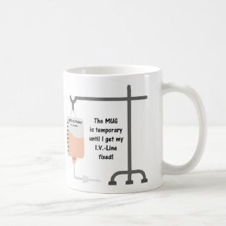 Caffeine Joke Mugg-1 Kaffemugg