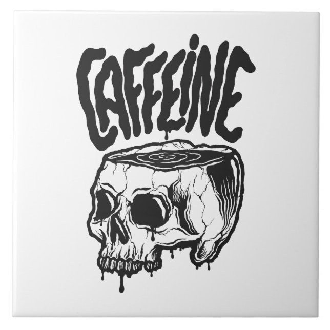 Caffeine Kakelplatta (Framsidan)