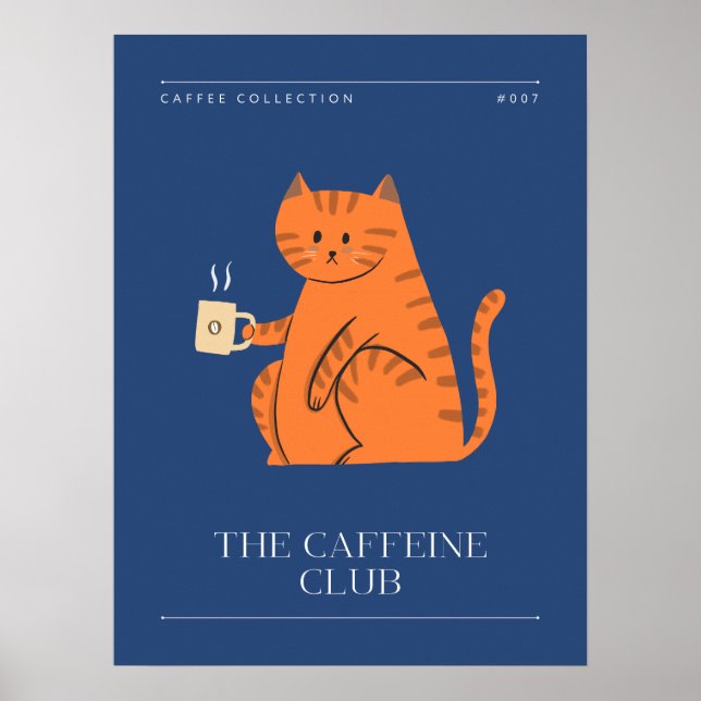 Caffeine Klubb Funny Kitchen Poster (Framsidan)