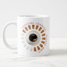 Caffeine loading jumbo mugg