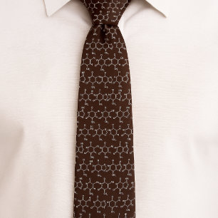 Caffeine Molecule Brown Slips