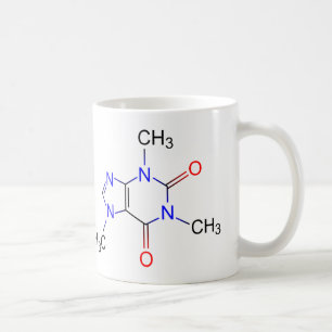 Caffeine Molecule Coffee Mugg