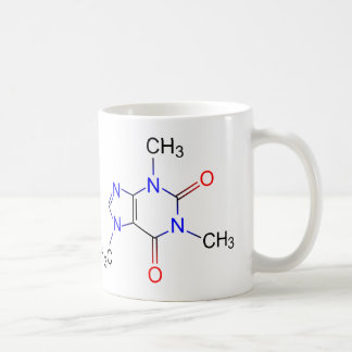 Caffeine Molecule Coffee Mugg