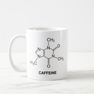 Caffeine Molecule Coffee Mugg