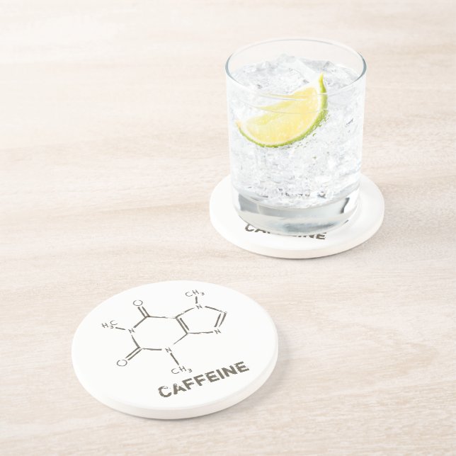 Caffeine Molecule Underlägg (Sidan)