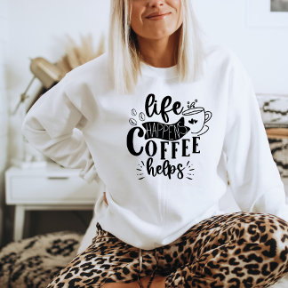 Caffeine Shirt Coffee Sweatshirt Coffee Vibes T