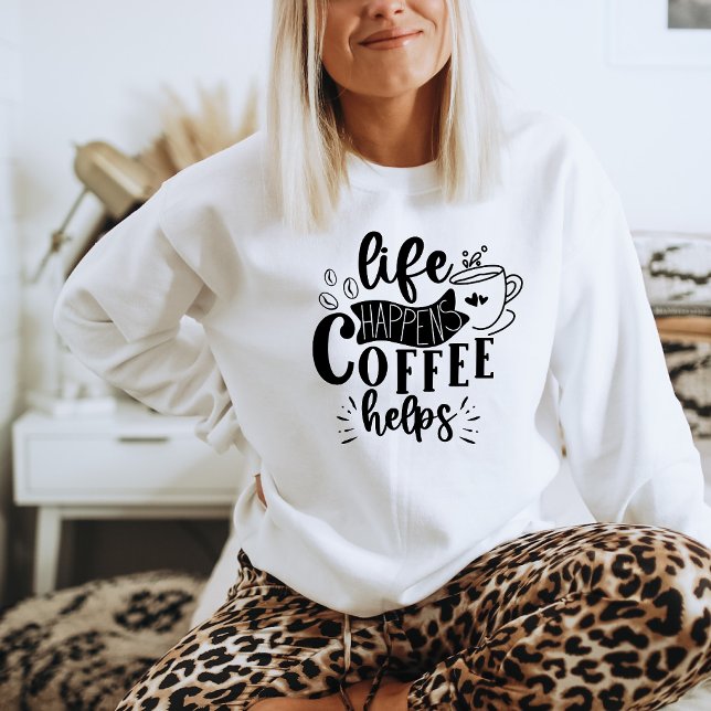 Caffeine Shirt Coffee Sweatshirt Coffee Vibes T (Skapare uppladdad)