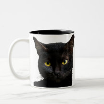 Caffeskaffe med mugg klippt katt (lover)