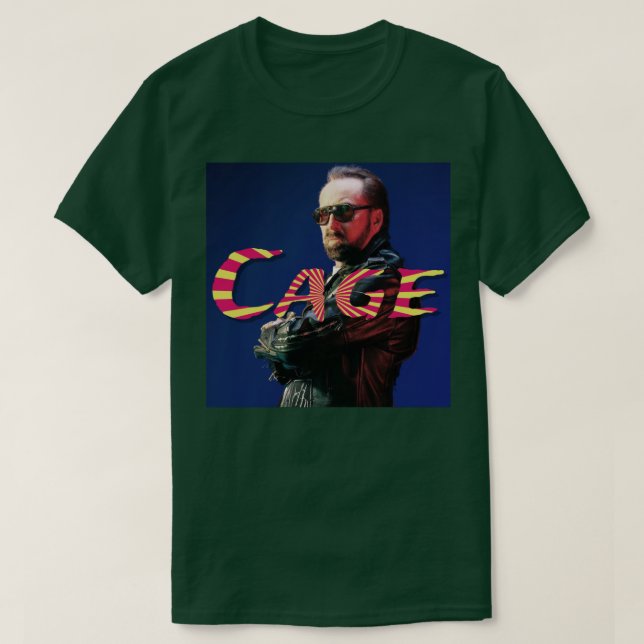 CAGE AMERICAN ICON T SHIRT (Design framsida)