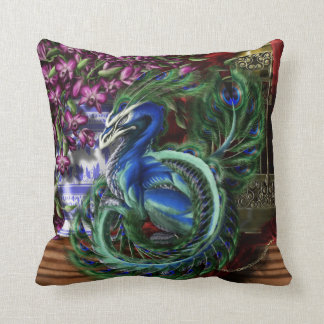 Caged ett förgyllt kudde