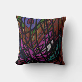 Caged Heart Throw Pillow Kudde