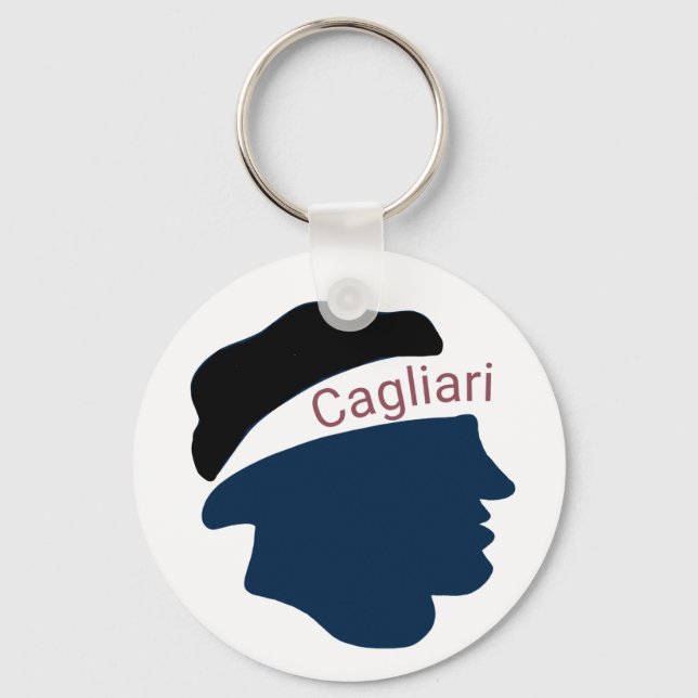 Cagliari italian  nyckelring (Framsida)