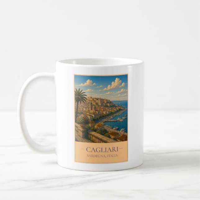 Cagliari Kaffemugg (Vänster)