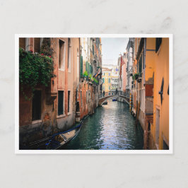 Cagliari Sardinia Italian Village Canal Houses Vykort