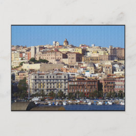 Cagliari, Sardinien, Italien (Canvas Effect) Vykort