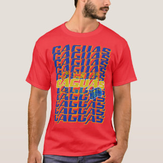 Caguas Cascade text 1 T Shirt