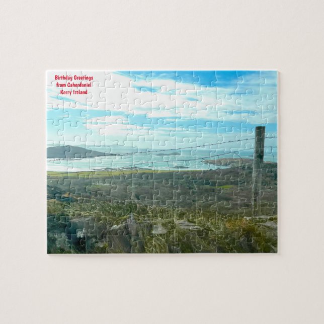 Caherdaniel Kerry Jigszle Puzzle Pussel (Horisontell)