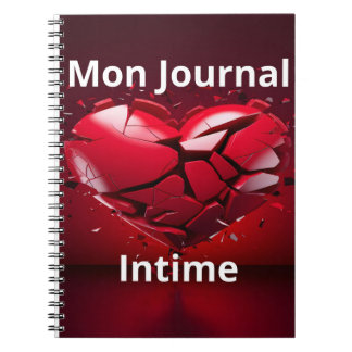 Cahier à spirale de Mon Journal Intime Anteckningsbok