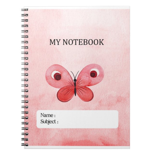 Cahier à spirales anteckningsbok (Framsidan)