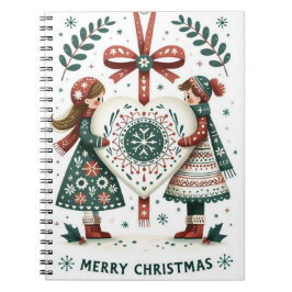 Cahier de notes Noël Anteckningsbok