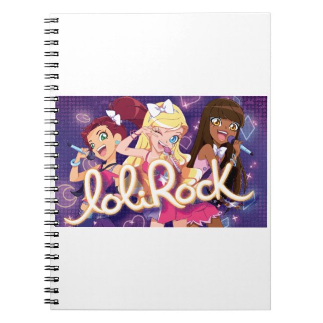 Cahier LoliRock Anteckningsbok (Framsidan)