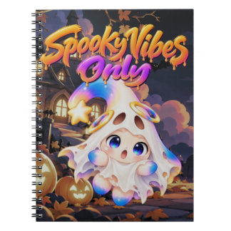 Cahier Spirale Zessi - "Spooky Vibes Only" Anteckningsbok