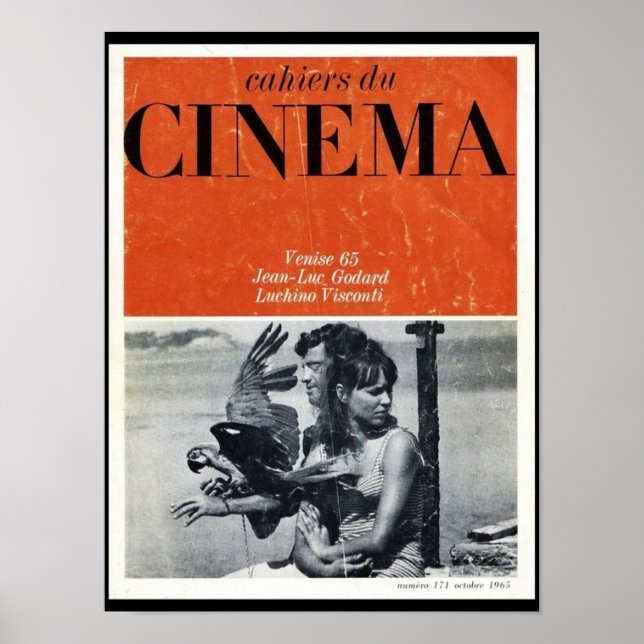 Cahiers Du Cinema 171 1965 Poster (Framsidan)