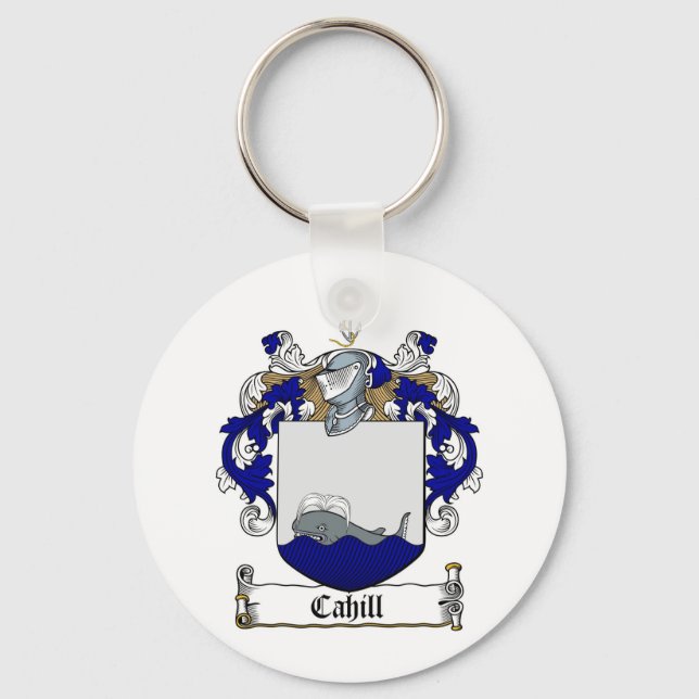 CAHILL FAMILY CREST - CAHILL JACKAR ARM NYCKELRING (Framsida)