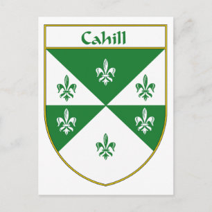 Cahill-vapen/Familjevapen Vykort