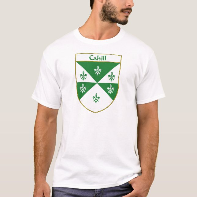 Cahill vapensköld-/familjvapensköld tee shirt (Framsida)