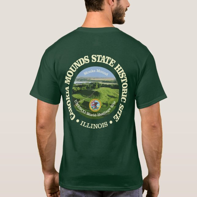 Cahokia Mounds SHS T Shirt (Baksida)