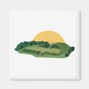Cahokia Mounds State Historik-plats Magnet