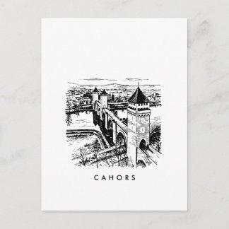 Cahors Pont Valentre Affiche Vintage Lot Deco M Vykort