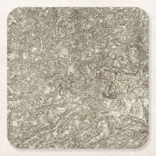 Cahors Underlägg Papper Kvadrat