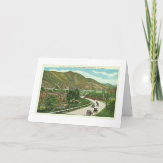 Cahuenga passerar det Hollywood Los Angeles Ca Helgkort