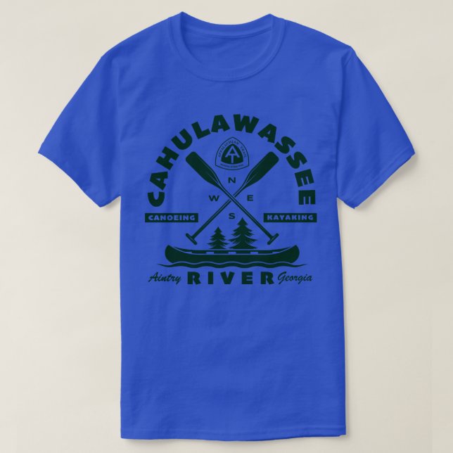 Cahulawassee River 1 T Shirt (Design framsida)