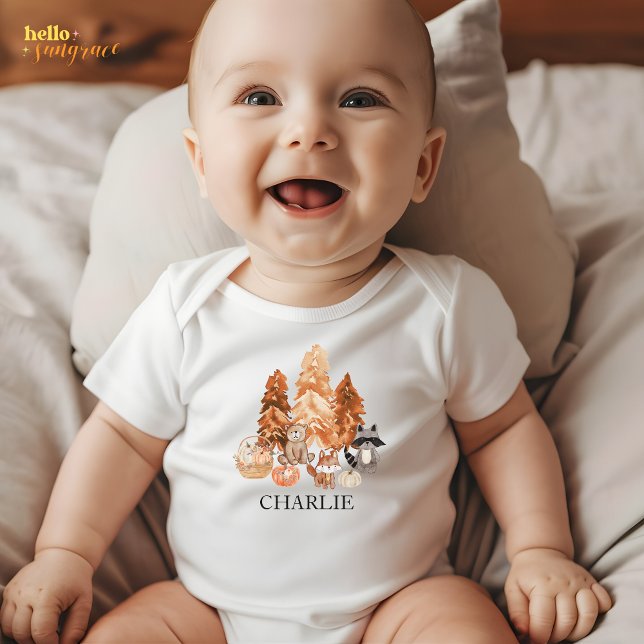 Caída personalizada Boho Woodland T Shirt (Skapare uppladdad)