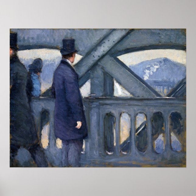 Caillebotte - bron i L'Europe Sketch Poster (Framsidan)