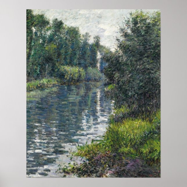 Caillebotte - den lilla Armen om snurreven Poster (Framsidan)