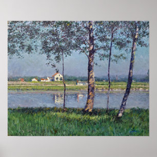 Caillebotte - Havsbottnen i Gennevilliers Poster