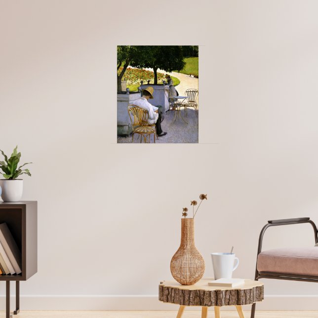 Caillebotte - Les Orangers Poster (Vardagsrum 3)
