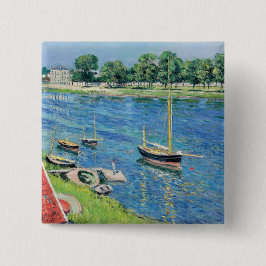 Caillebotte - Seine at Argenteuil, Boats at anchor Knapp