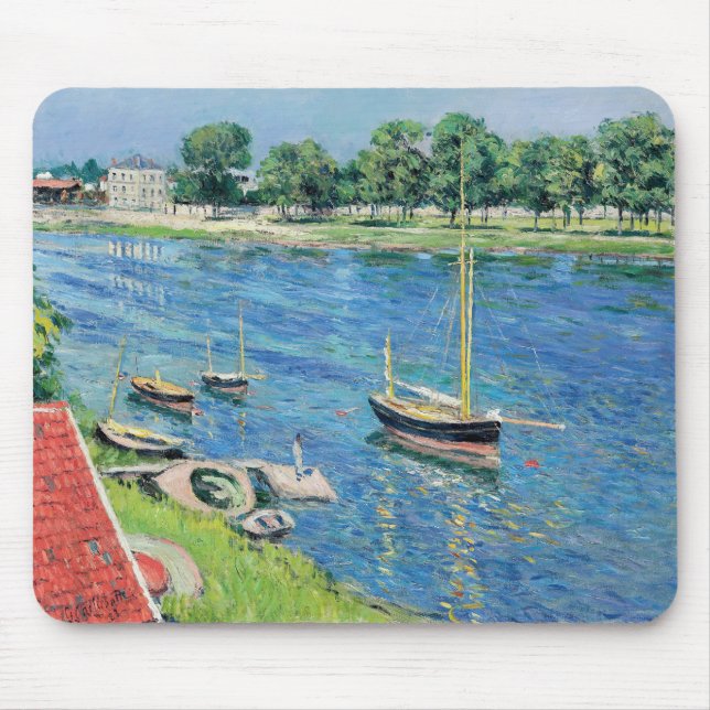Caillebotte - Seine at Argenteuil, Boats at anchor Musmatta (Framsidan)