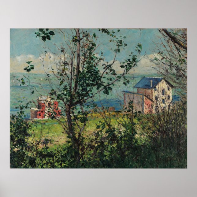 Caillebotte - Stuga i Trouville Poster (Framsidan)
